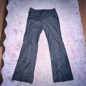 Banana Republic Charcoal Flare Pants